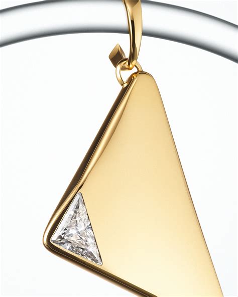 prada triangle jewelry